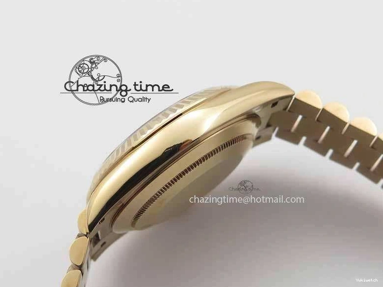 RG On 228239 Day-Date Edition Brown RG 40mm President A3255 Noob Bracelet Best 1:1 Dial 0407